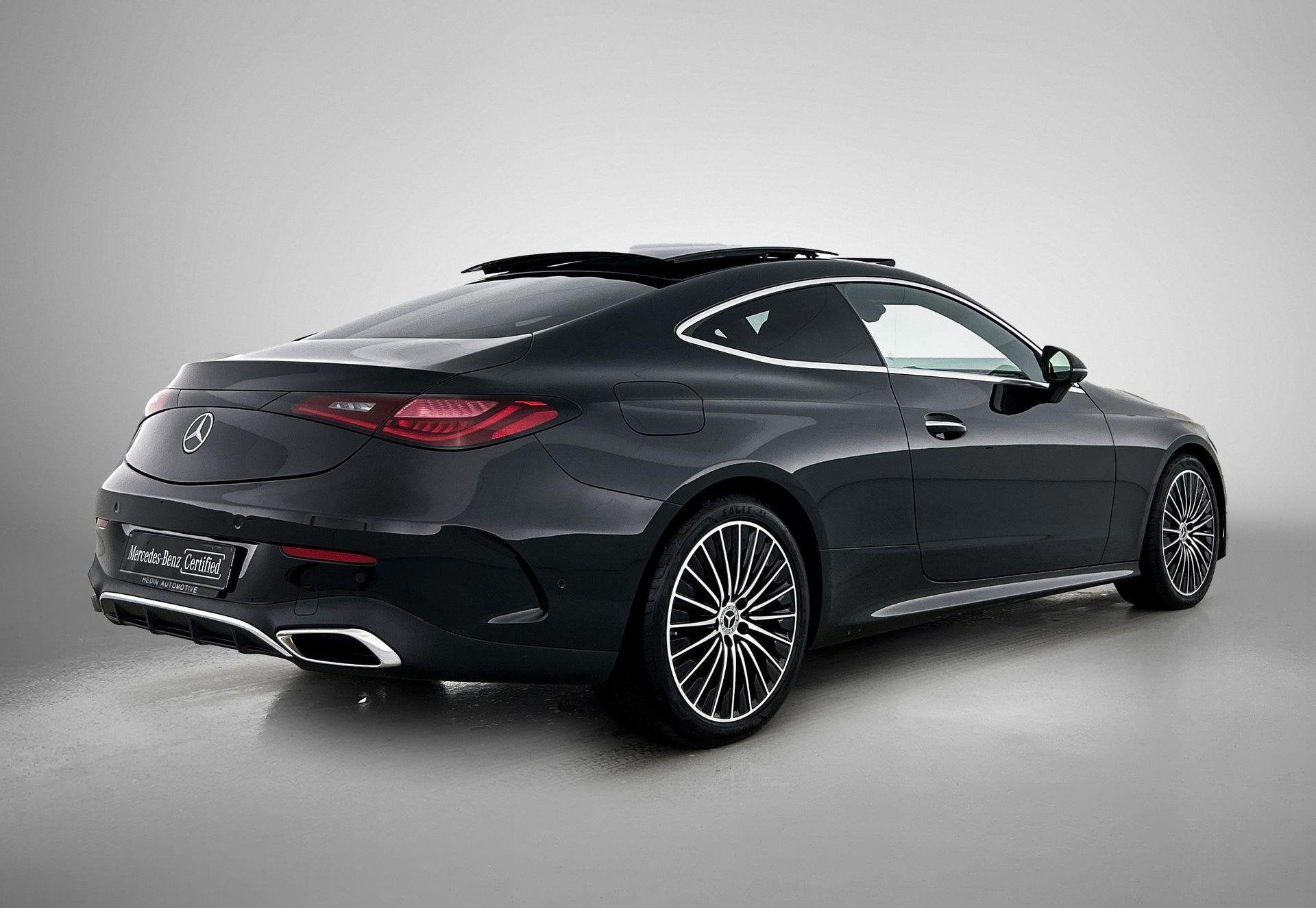 Mercedes-Benz CLE-Klasse 220 D Coupé AMG Line | Panoramisch, Auto's, Automaat, 4 cilinders, Zwart, Apple Carplay