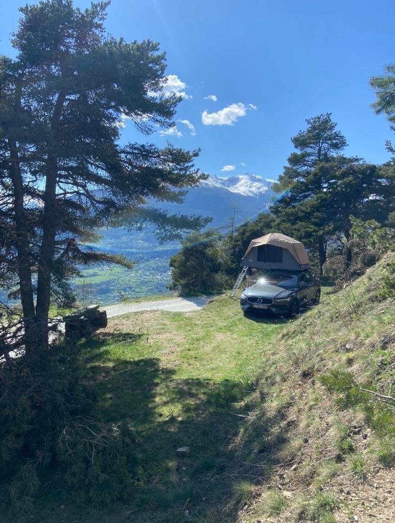 Tente de toit Front Runner à louer, Caravanes & Camping, Tentes, jusqu'à 2, Comme neuf, Enlèvement