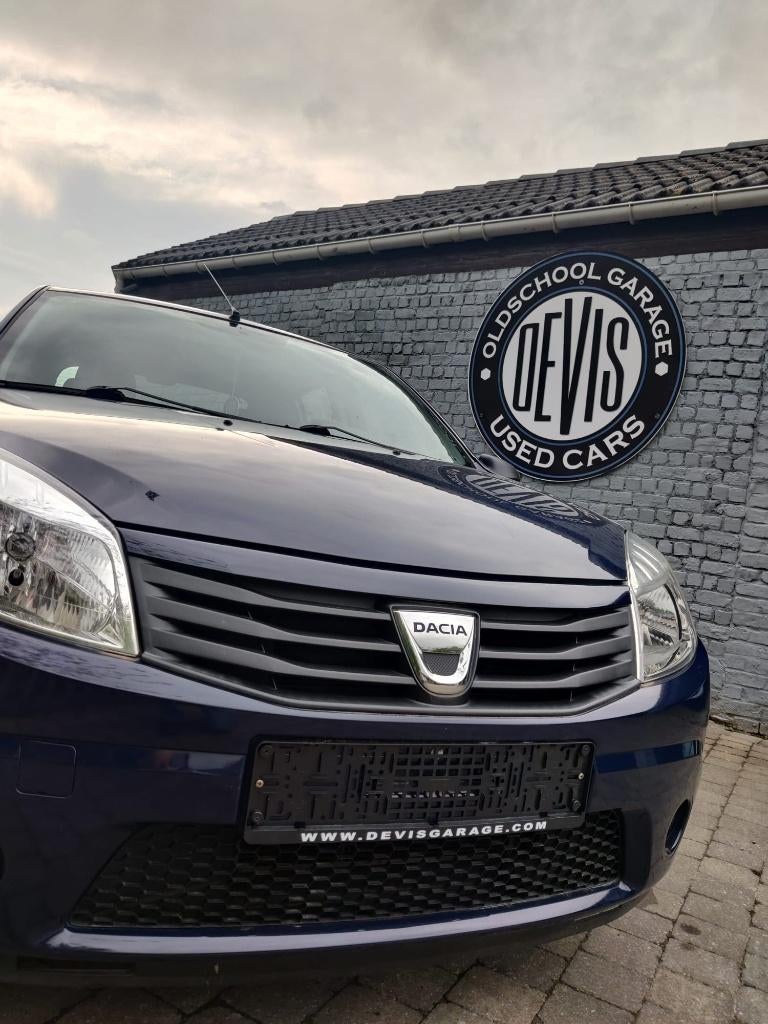 DACIA SANDERO 1,2I EURO 5, Auto's, Dacia, Voorwielaandrijving, Euro 5, 4 cilinders, Blauw