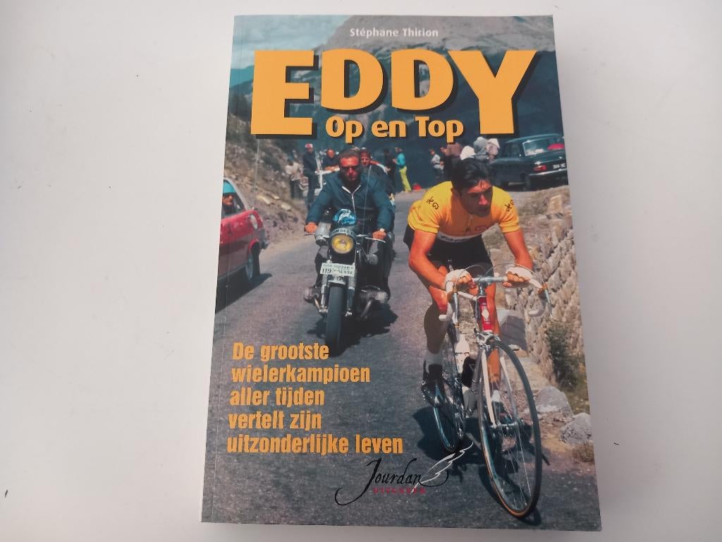 Livre Eddy Merckx Top Course Cycling Driver, Livres, Enlèvement ou Envoi, Course à pied et Cyclisme
