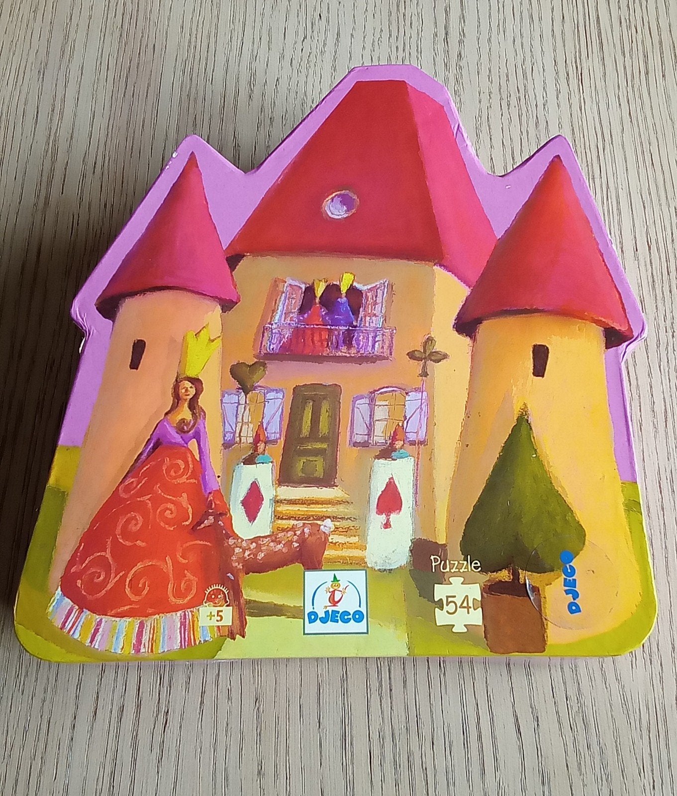 Mooie Djeco puzzel Harten dame, Ophalen