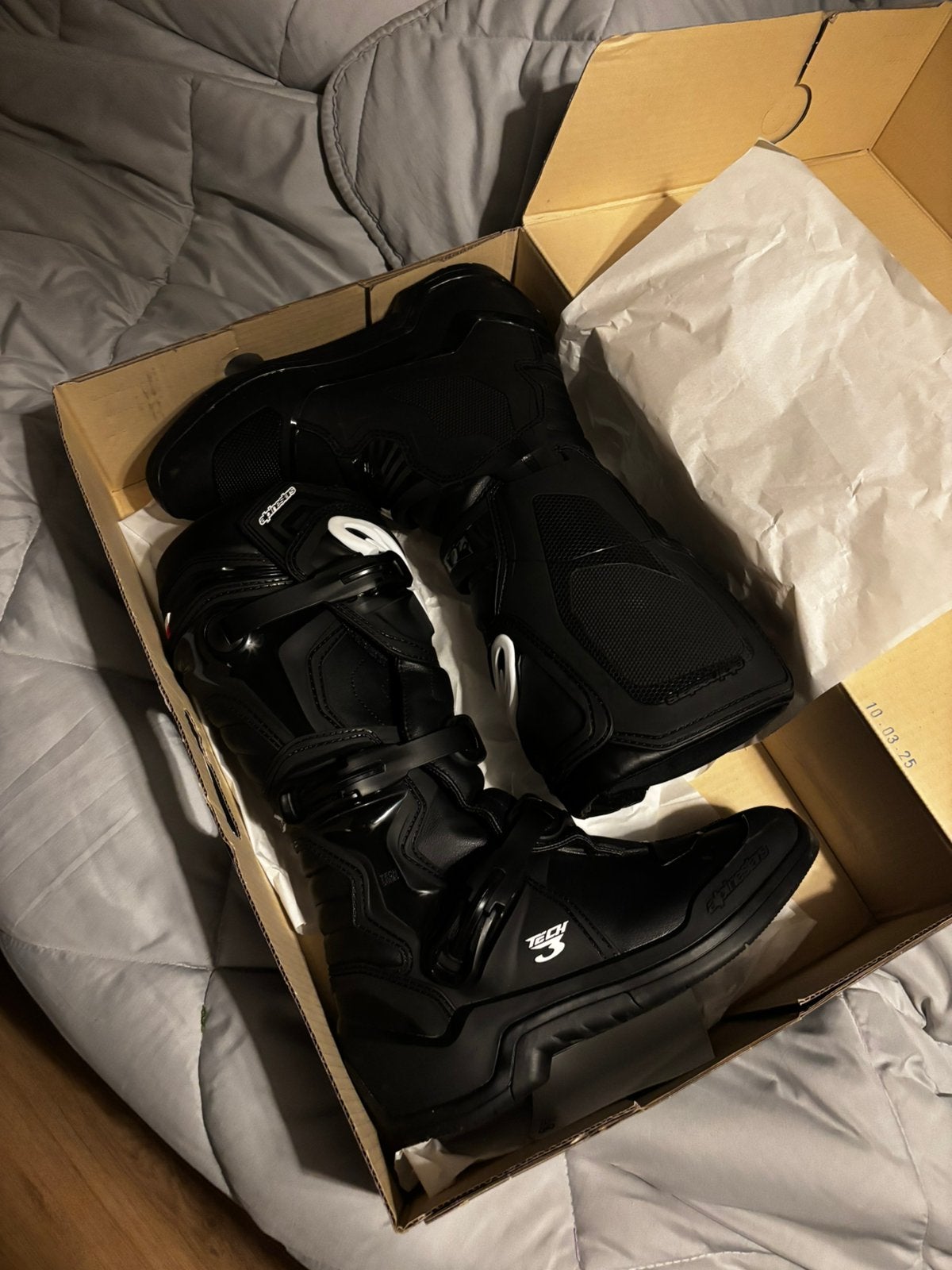 Alpinestars Tech 3 Taille 44.5, Motos, Enlèvement ou Envoi, Neuf, sans ticket
