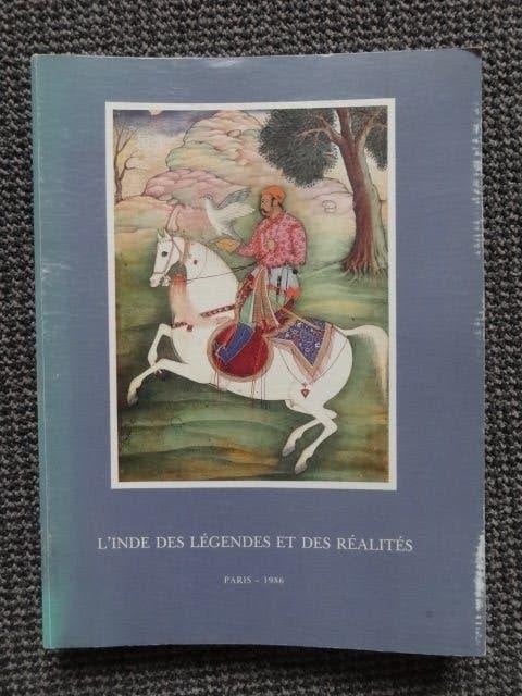 L'Inde des légendes et des réalités, Miniatures indiennes et, Envoi, Utilisé, Peinture et dessin