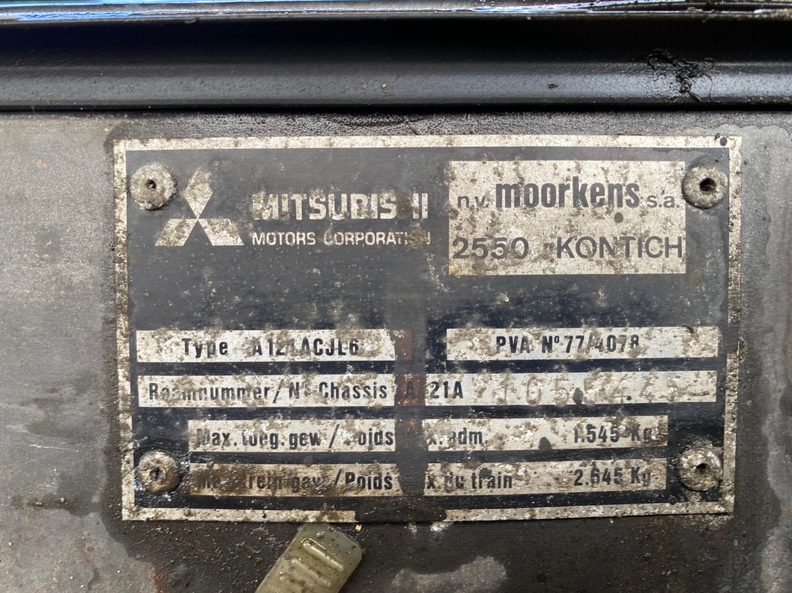 Mitsubishi Sapporo coupé A12 _ Schuurvonst, foto 11