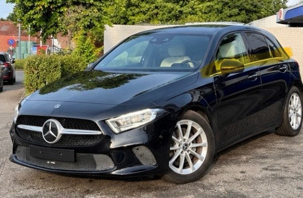 Mercedes-Benz Classe A 200 d – 2019 – Automatique, Auto's, Automaat, Beige, Bedrijf, Diesel