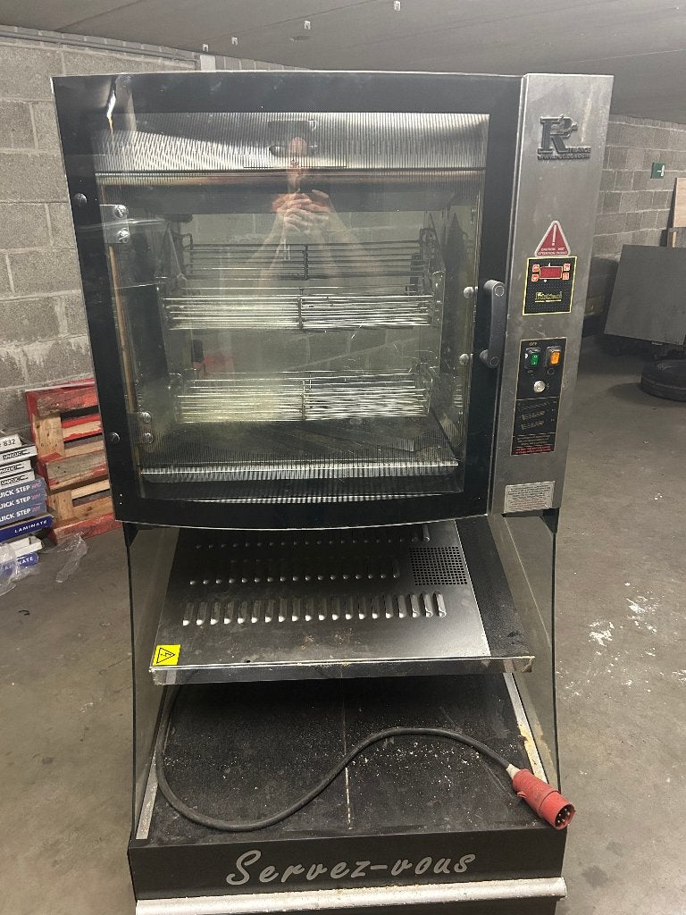 Rotisserie, Ophalen, 60 cm of meer, Heteluchtoven, Vrijstaand