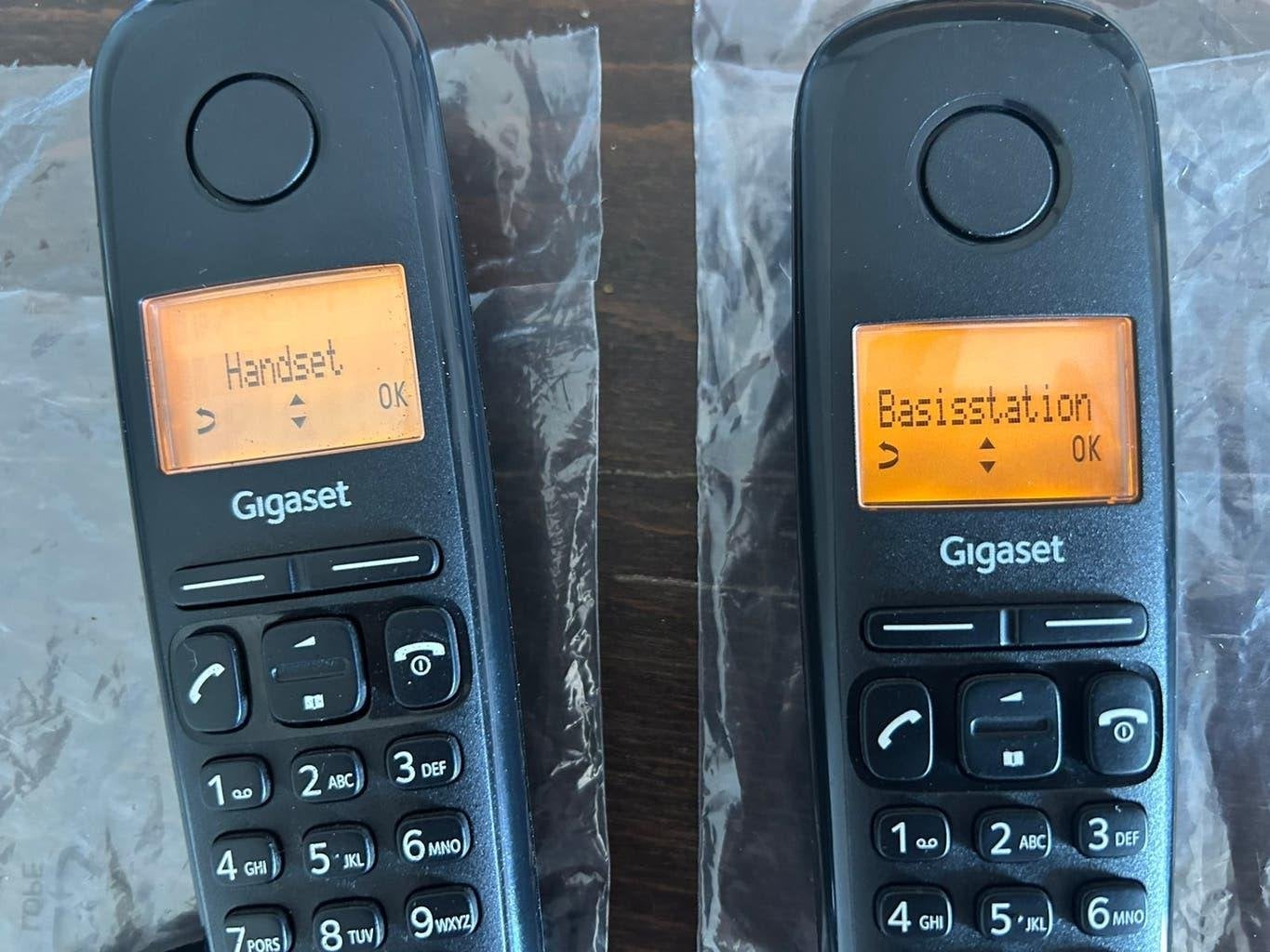 Gigaset, Ophalen, Zo goed als nieuw, 2 handsets