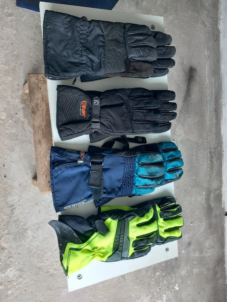 verkoop 4 paar motorhandschoenen, Ophalen of Verzenden, Tweedehands, Heren, Handschoenen