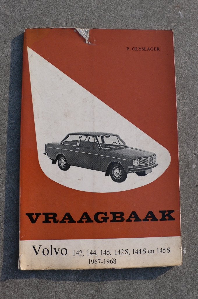 VOLVO  142 145 Vraagbaak, Ophalen of Verzenden