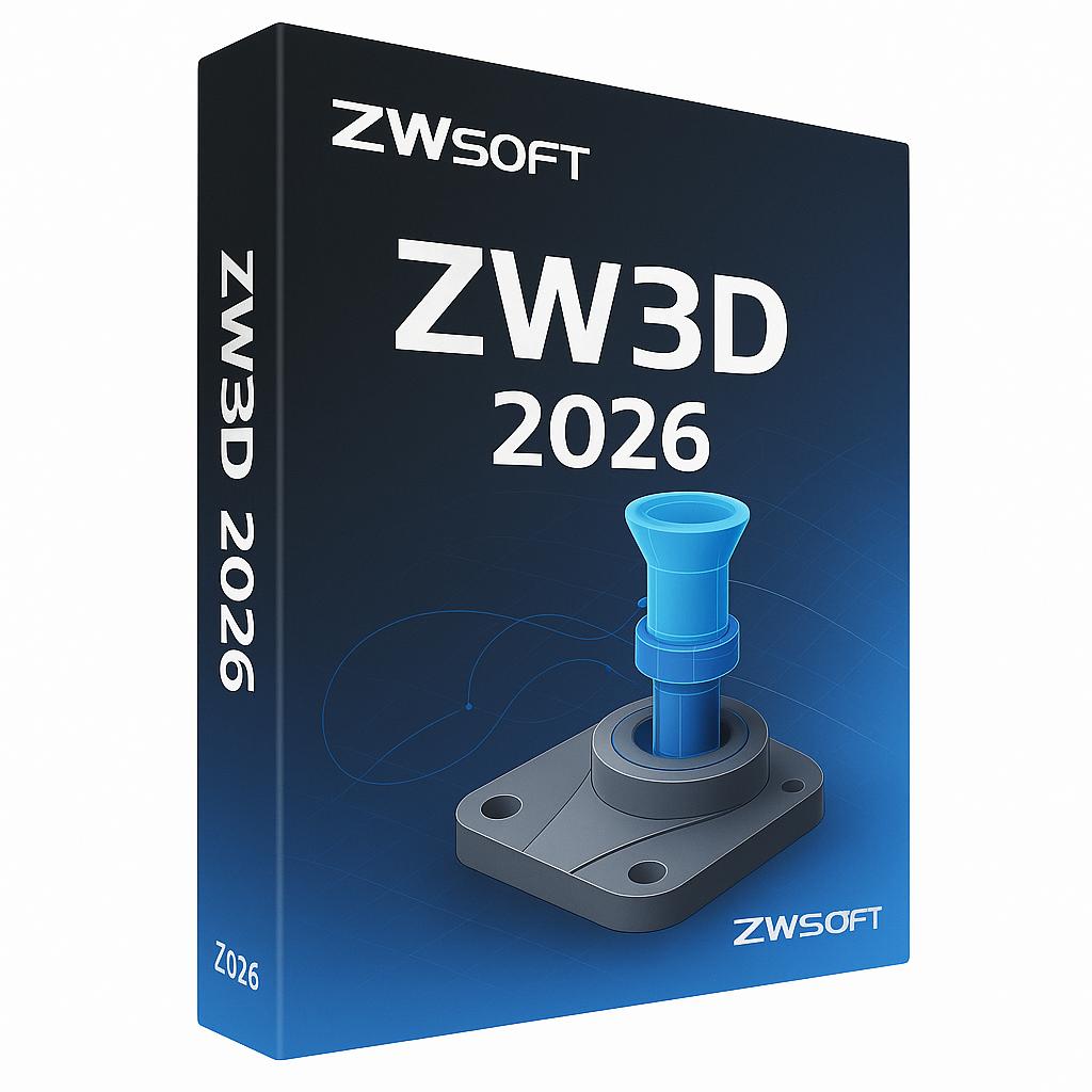 ZWSoft ZW3D 2026, Computers en Software, Educatie- en Cursussoftware, Nieuw, Windows, Ophalen