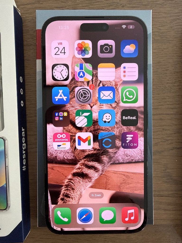 Iphone 14 pro max + hoesjes, 128 GB, 86 %, Enlèvement, Utilisé