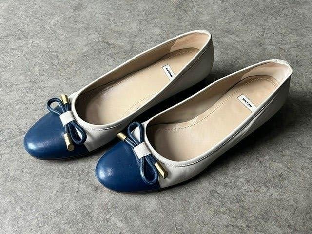 damesschoenen NATAN maat 38, Kleding | Dames, Ophalen, Schoenen met lage hakken, Blauw, Zo goed als nieuw