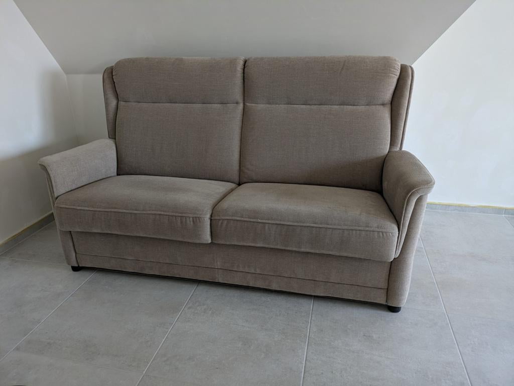 Zetel in stof, Ophalen, Gebruikt, Klassiek, Driepersoons