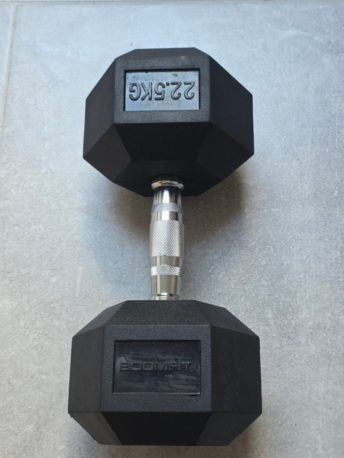 NEUF – BOOMFIT Haltère hexagonal 22,5 kg, Sports & Fitness, Équipement de fitness, Enlèvement ou Envoi, Neuf, Bras, Haltère
