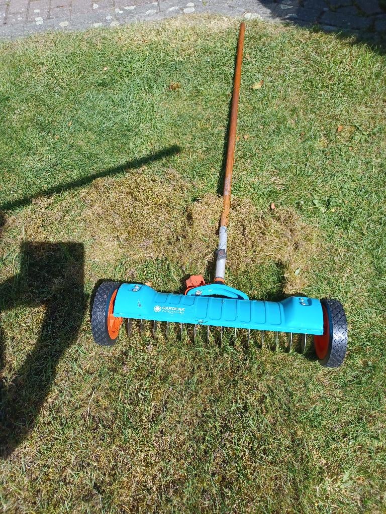 beluchter voor gazon, Tuin en Terras, Verticuteermachines, Ophalen, Zo goed als nieuw