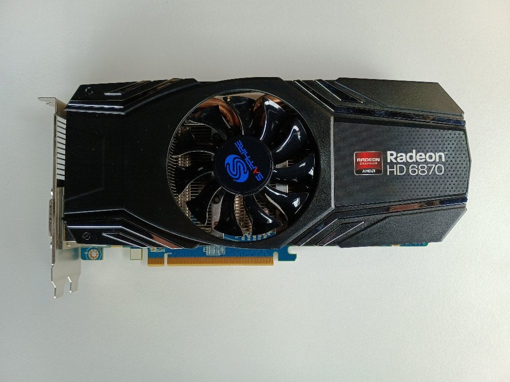 Sapphire Radeon HD 6870 1 GB DDR5 PCI-E, Computers en Software, Gebruikt, AMD, HDMI, Ophalen of Verzenden