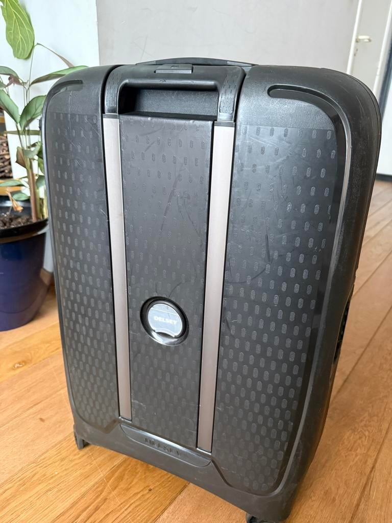 Étui de voyage rigide Delsey Moncey 69 cm, 73 litres, Enlèvement ou Envoi, Comme neuf, Clé