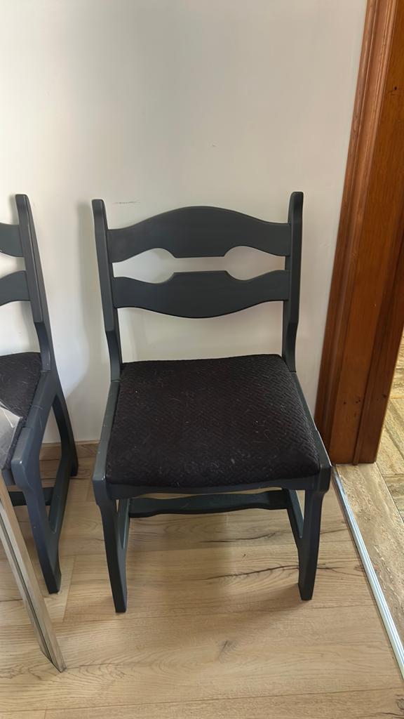 Chaises de salle à manger, Enlèvement, Comme neuf, Noir