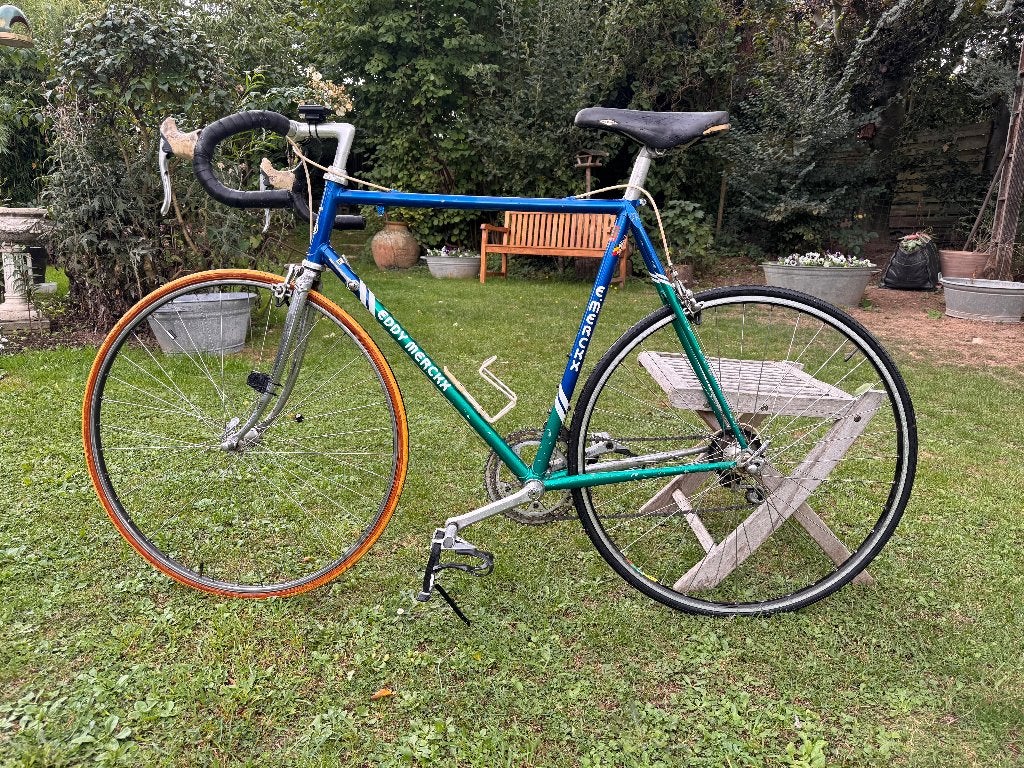 Vélo Eddy Merckx, Vélos & Vélomoteurs, Autres marques, 10 à 15 vitesses, Frein sur jante, 57 à 61 cm