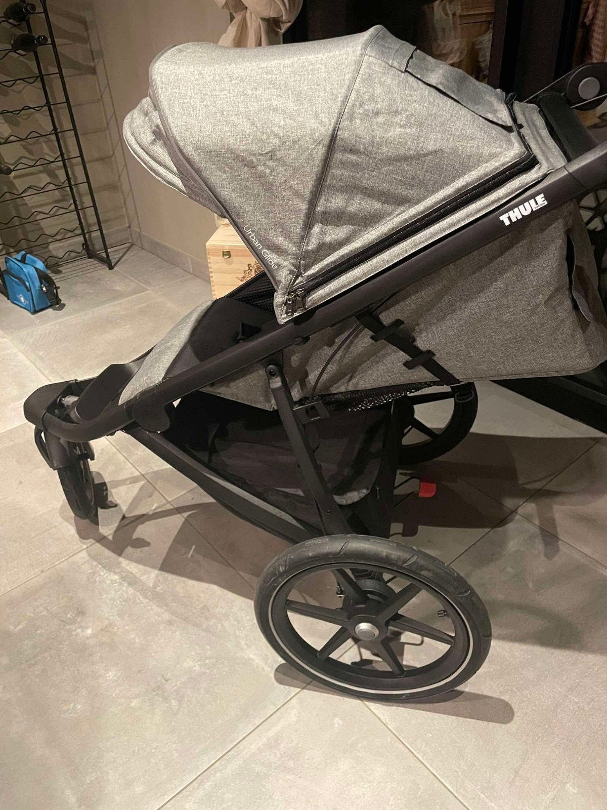 Thule Urban Glide 3 in 1, Luchtbanden, Zo goed als nieuw, Combiwagen, Ophalen