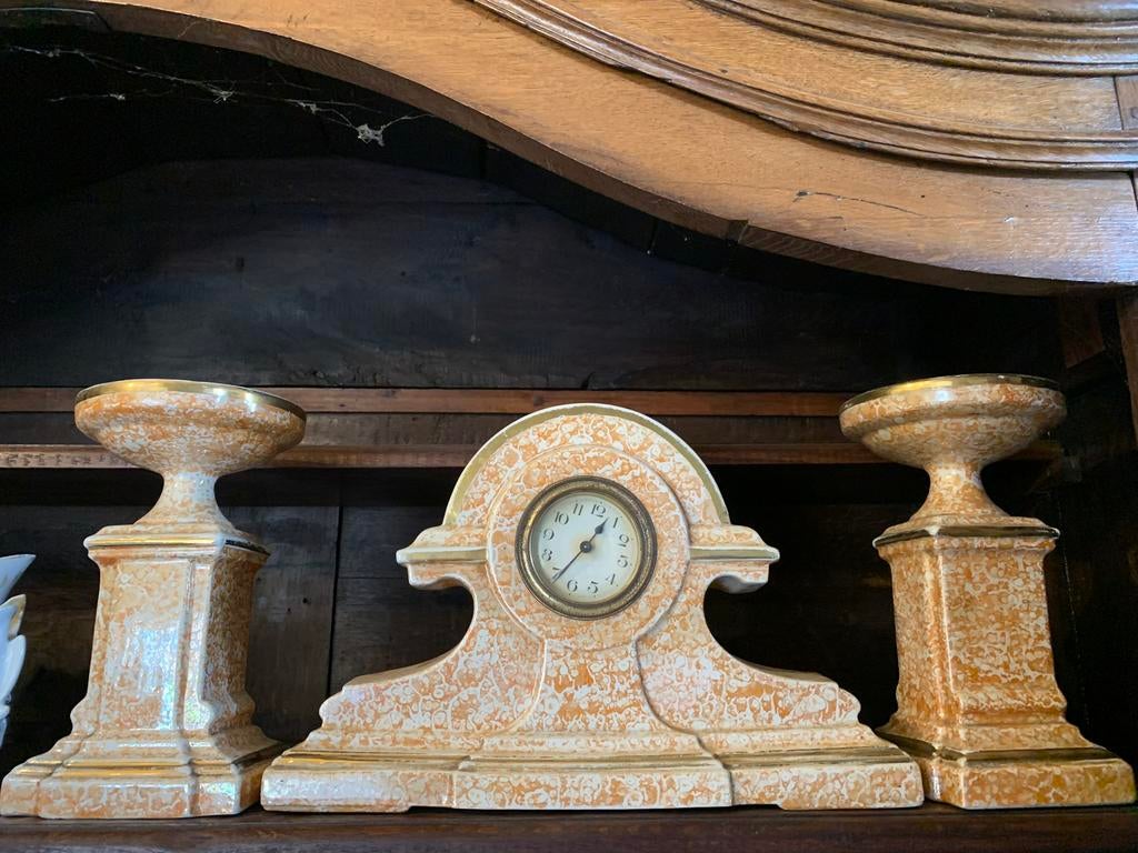 Art deco klok, Antiek en Kunst, Ophalen