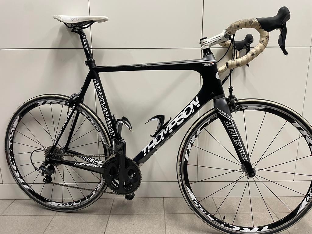 Thompson Sirius Carbon 2.0 maat 61, Fietsen en Brommers, 28 inch, Gebruikt, 61 tot 65 cm, Meer dan 20 versnellingen