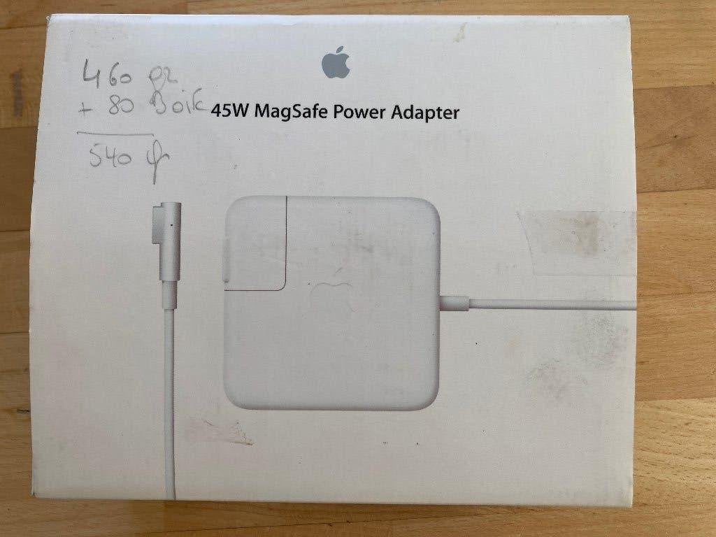 45W MagSafe Power Adapter, Computers en Software, Laptop-opladers, Ophalen of Verzenden, Zo goed als nieuw, Apple