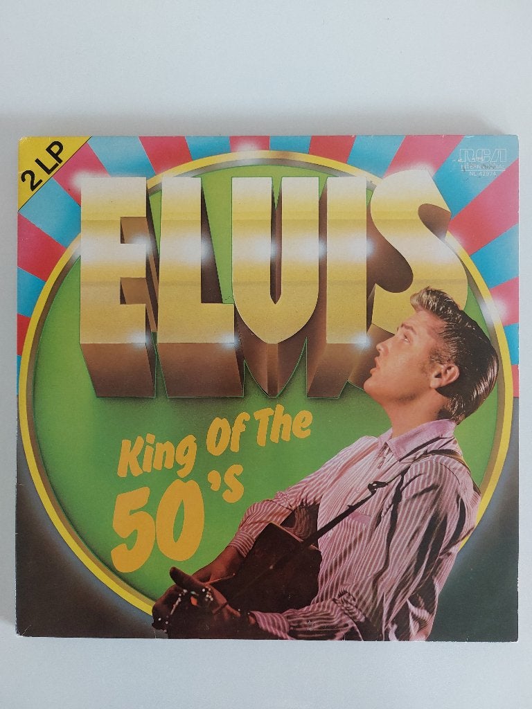 Elvis Presley - King Of The 50' (Dubbel Lp), Cd's en Dvd's, LP, Dubbel-LP, Gebruikt, Ophalen of Verzenden