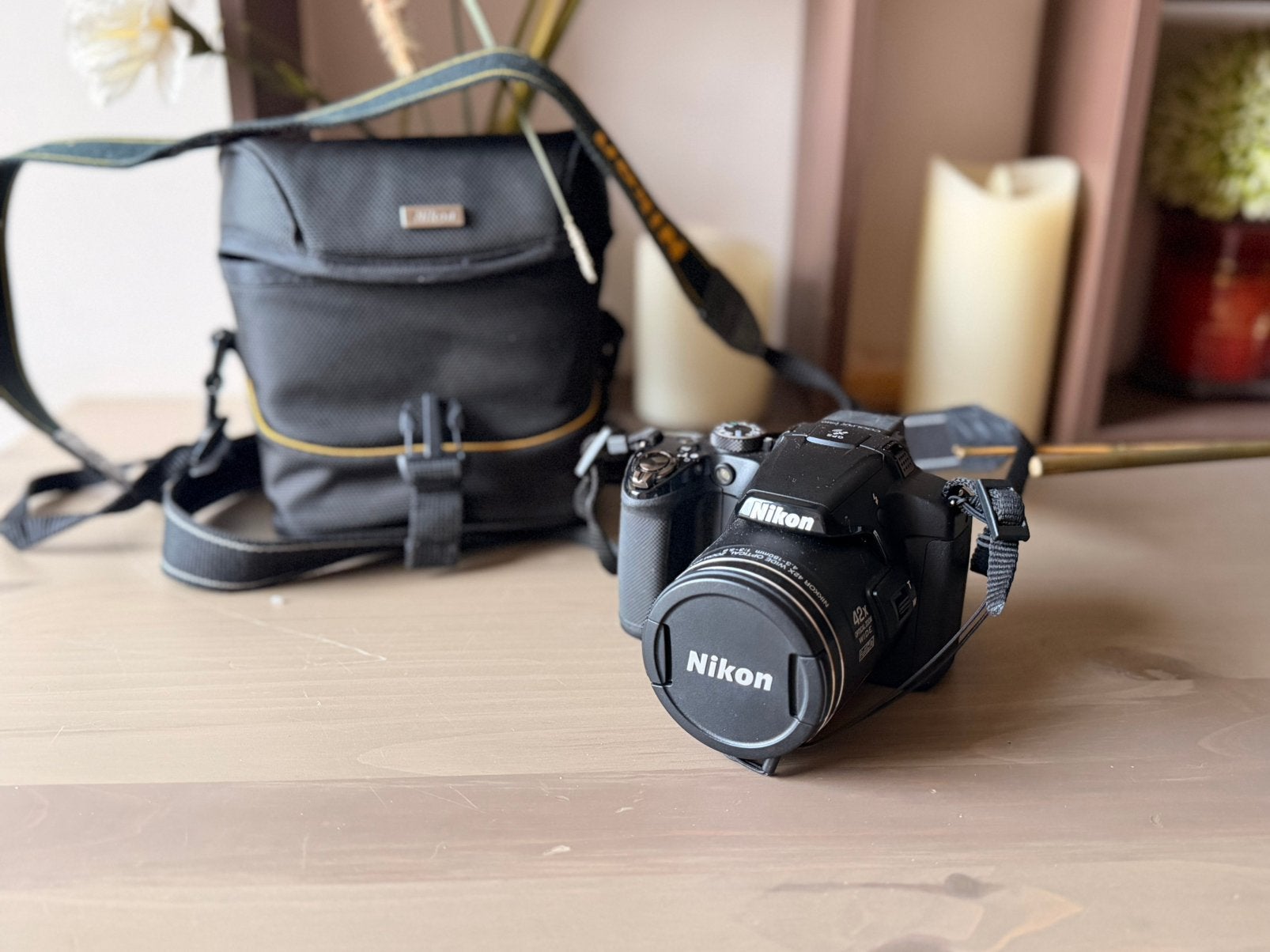 Nikon coolpix P510, Audio, Tv en Foto, Fotocamera's Digitaal, Ophalen, Beeldstabilisatie, 16 megapixels, Zo goed als nieuw