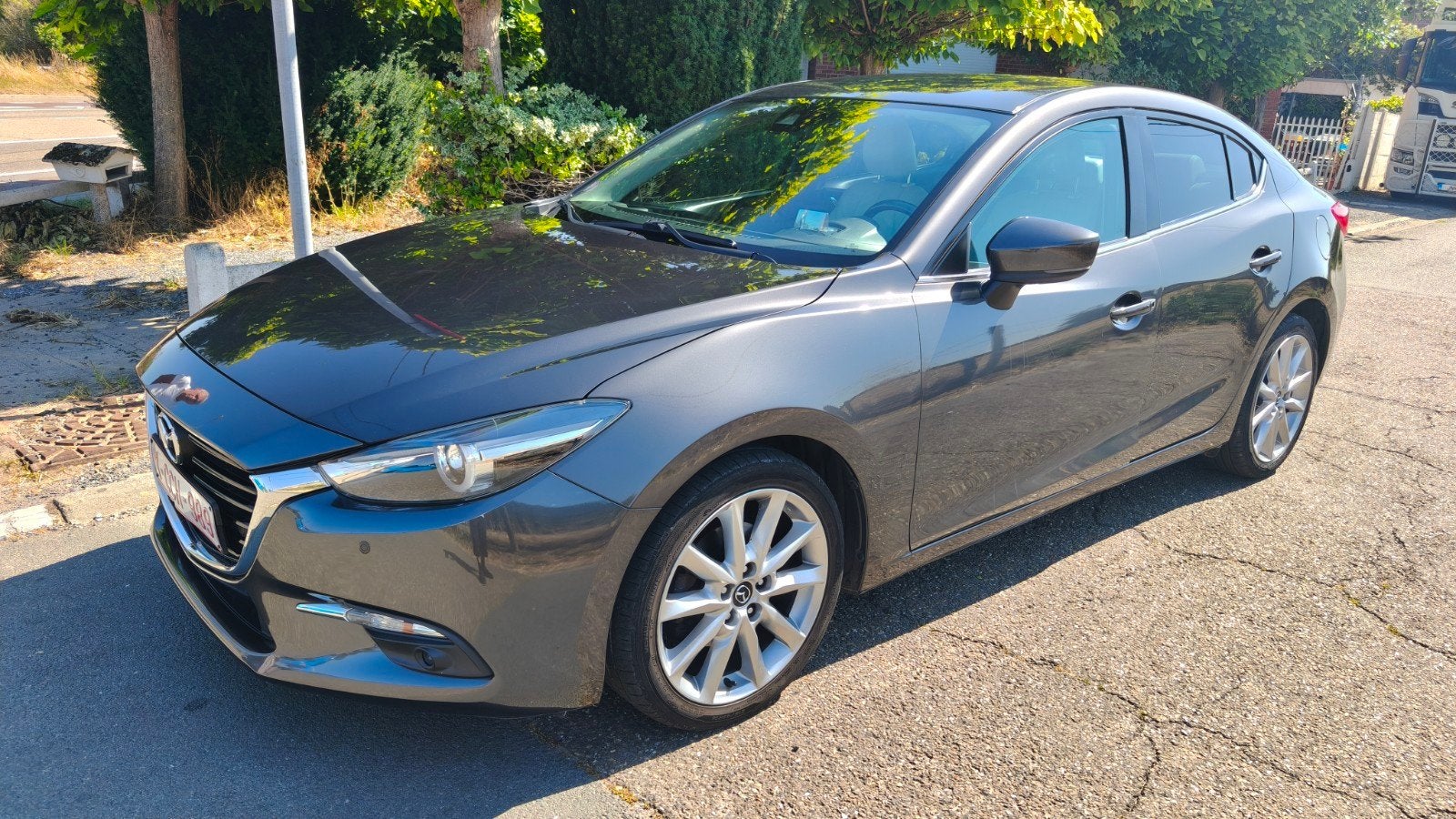 Mazda 3 2.0 i Essence (Automatique), Cuir, Argent ou Gris, Achat, Cruise Control