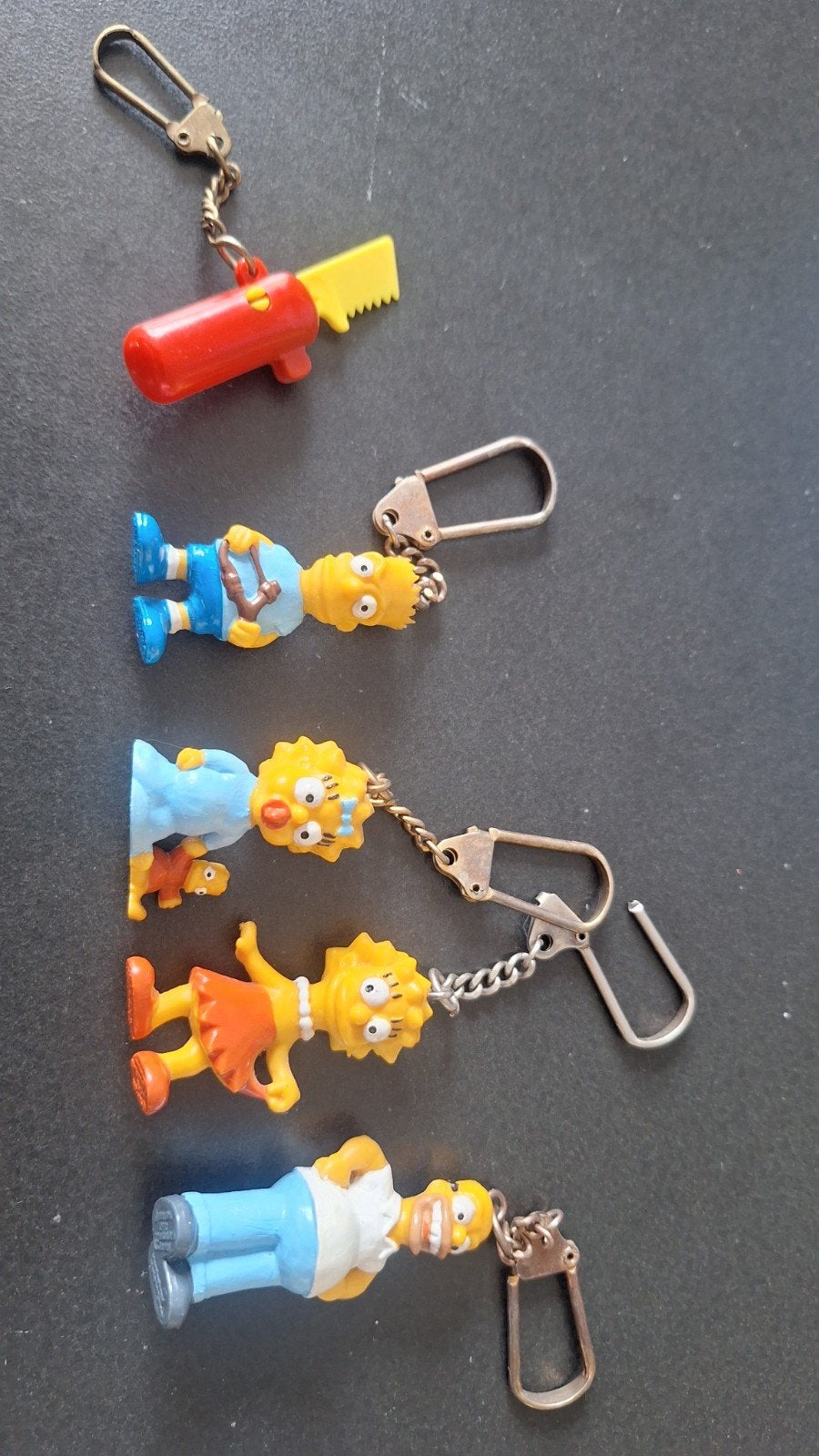 Simpsons - sleutelhangers, Ophalen