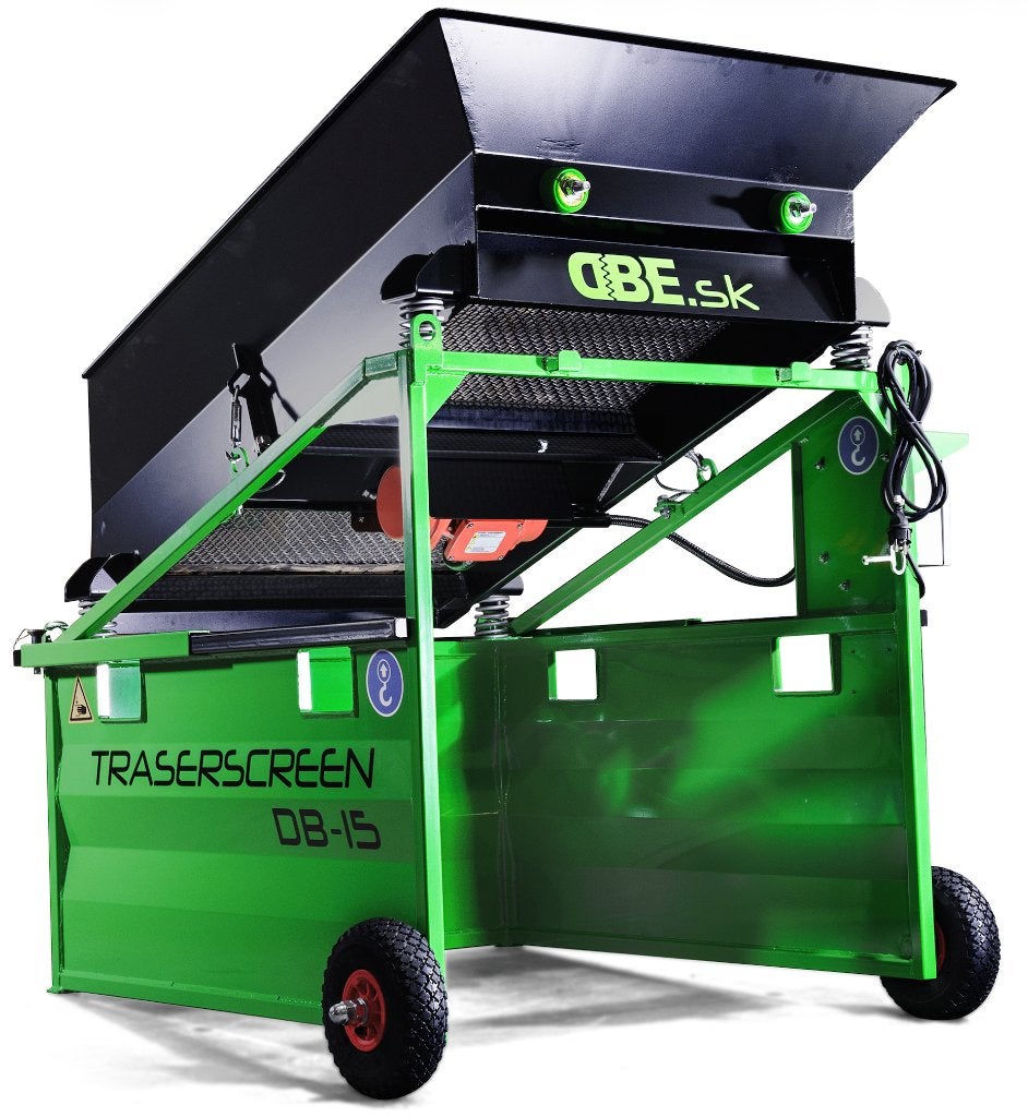 Cribleur 230 V DB ENGINEERING TRASERSCREEN DB15, Enlèvement