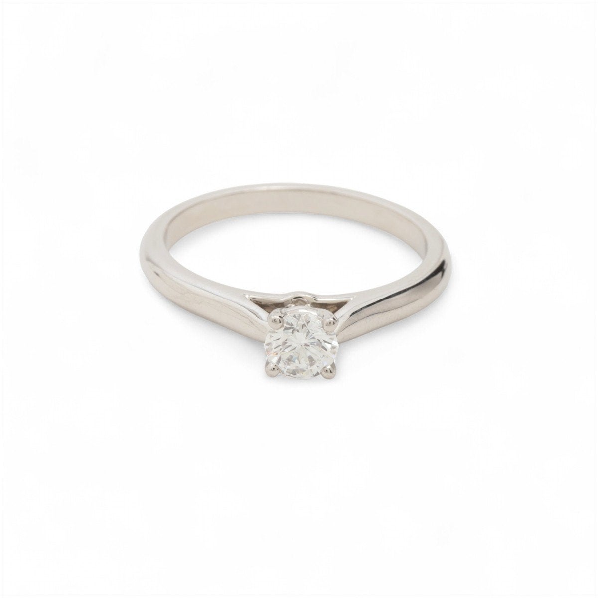 Cartier 1895 solitaire ring, Overige materialen, Ophalen of Verzenden, Met edelsteen, Dame