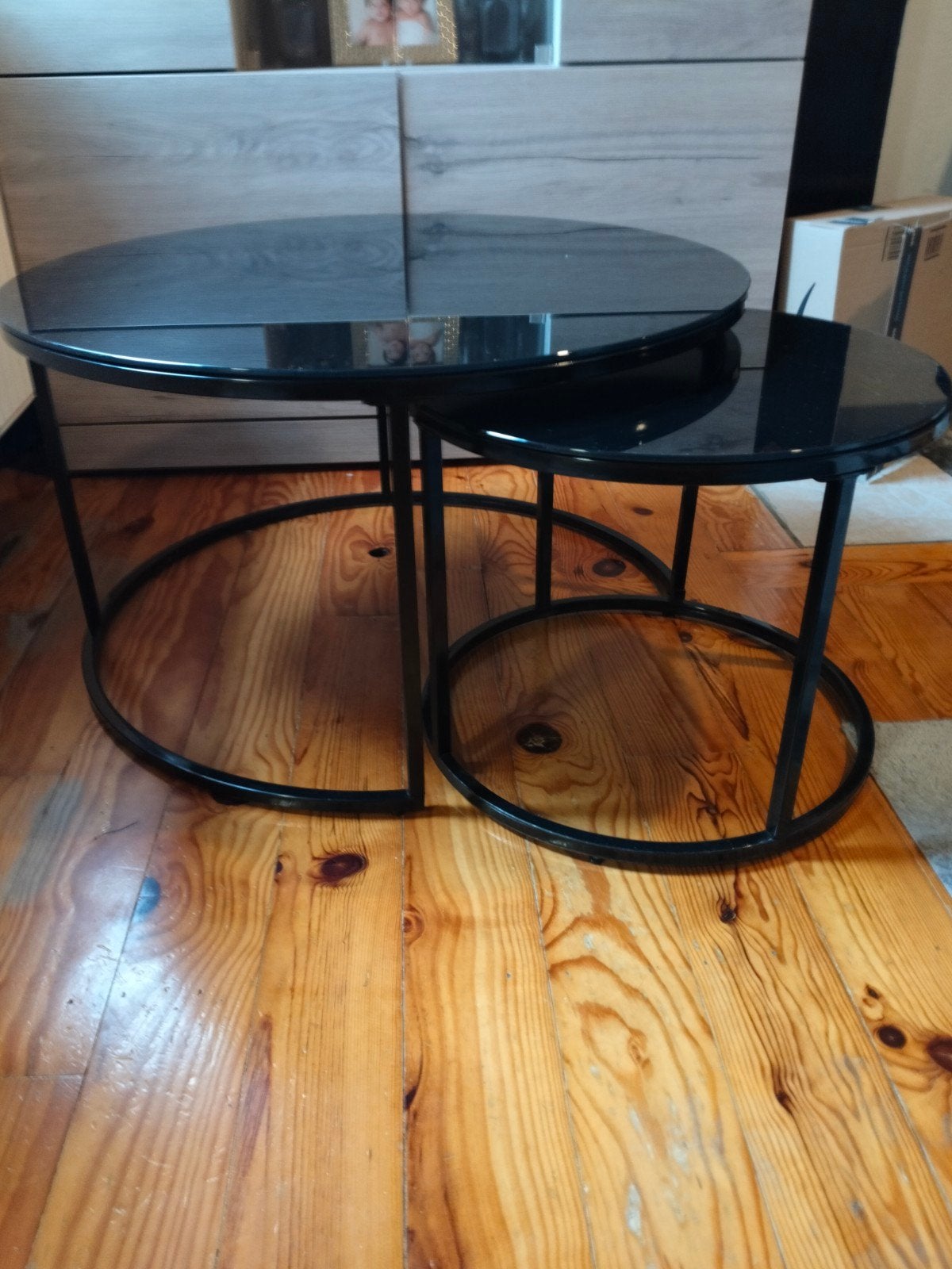 table de salon, Enlèvement
