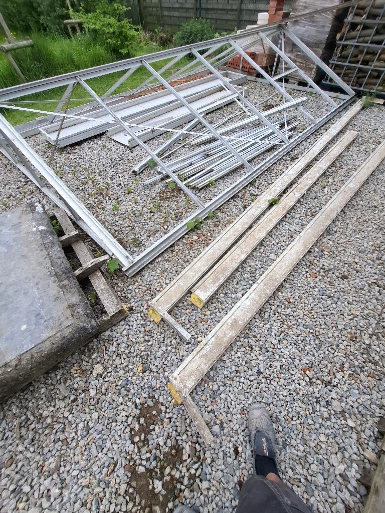 Serre, Ophalen, Gebruikt, Kweekkas, Glas