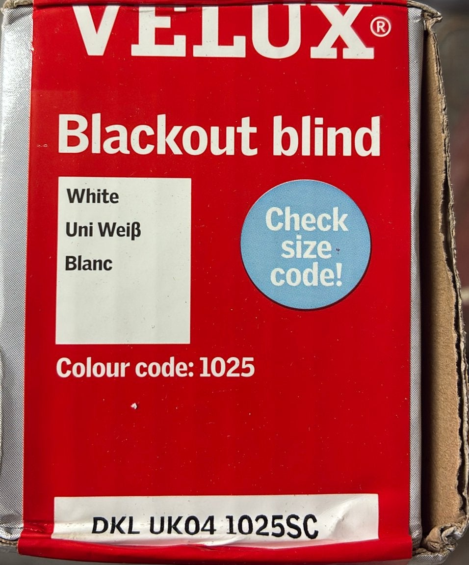 Velux verduistering scherm / blackout blind, Enlèvement, Neuf, Blanc