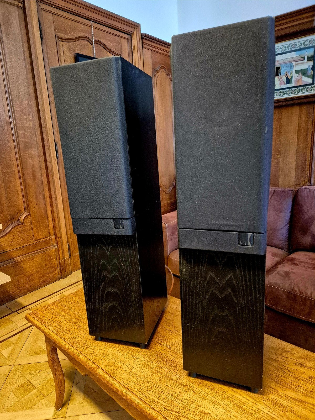 Paire d'enceintes KEF 103/4 très bel état, Audio, Tv en Foto, Luidsprekerboxen, Ophalen