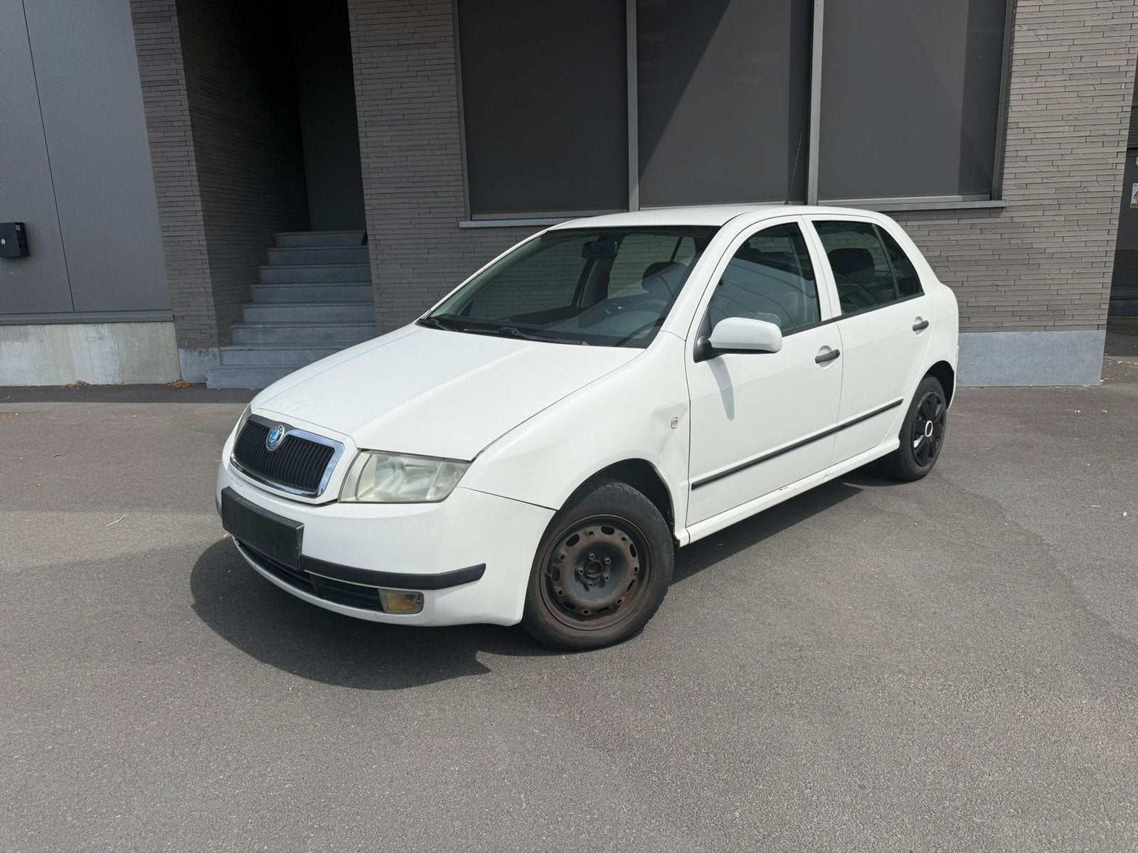 Škoda Fabia | 2003 | 1.4 Benzine | 138.000 km, Auto's, Skoda, Automaat, 4 deurs, Stof, Wit