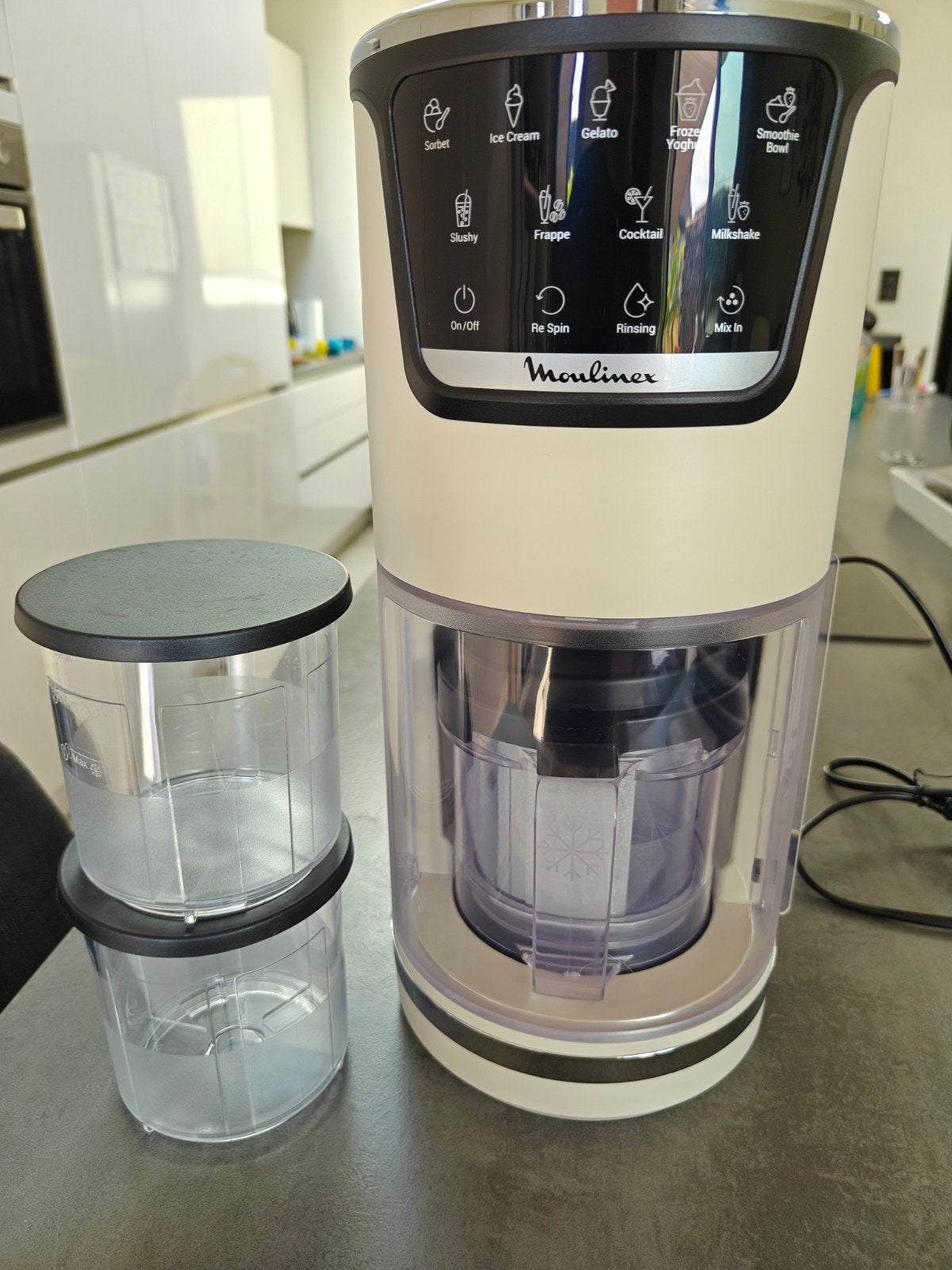 moulinex dolci ice cream maker, Enlèvement