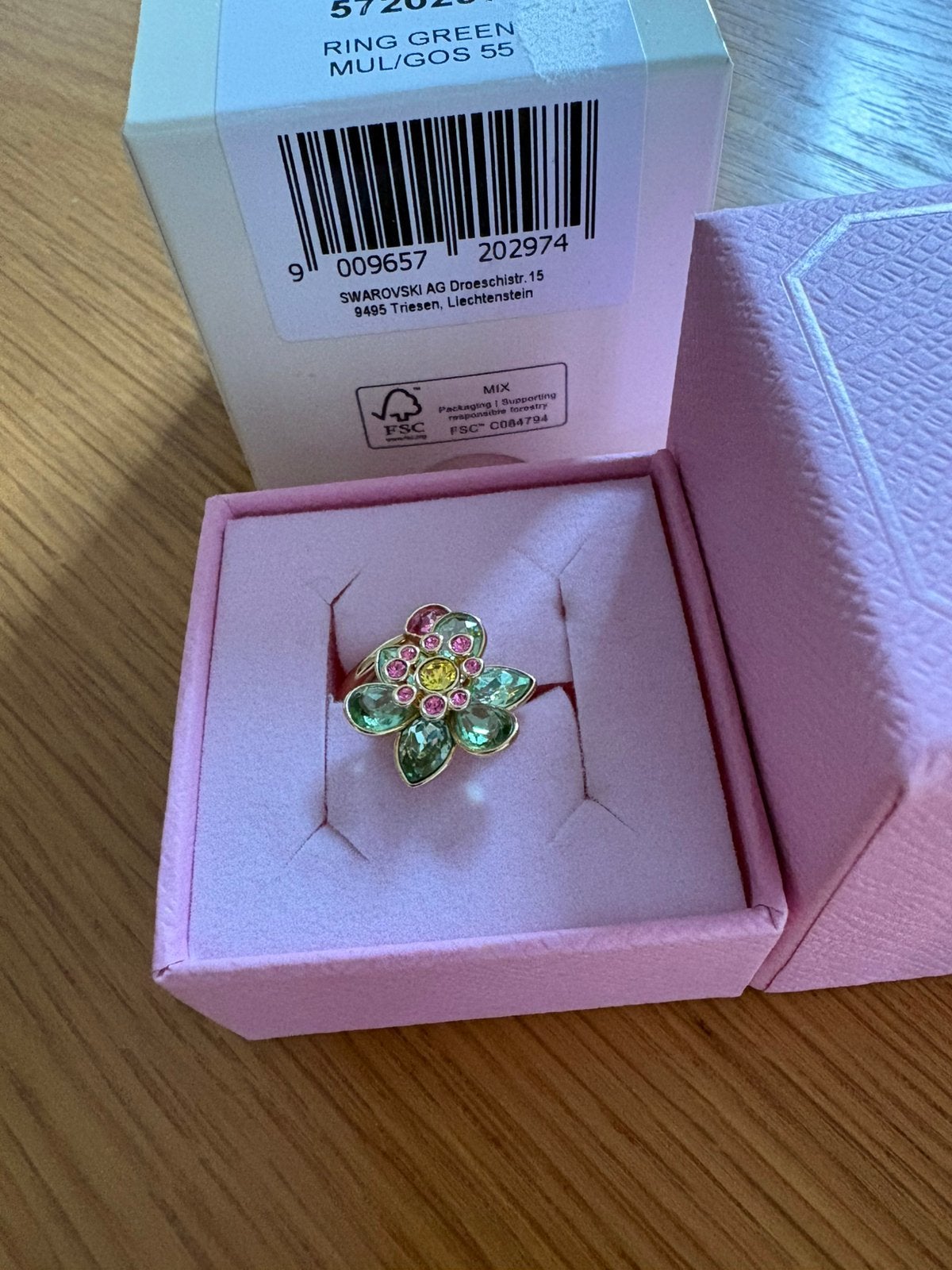 Swarovski Ring idyllia maat 55, Verzamelen, Ophalen, Zo goed als nieuw