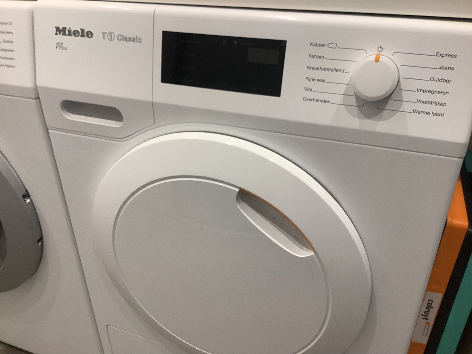 Miele condens droogkast T1 Classic eco ZO GOED ALS NIEUW, Elektronische apparatuur, Droogkasten, Ophalen, Zo goed als nieuw, Condens