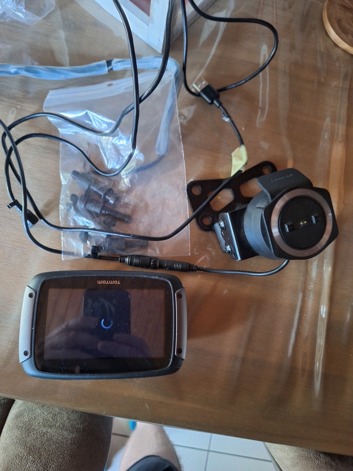 moto gps tomtom rider 550 europa, Motoren, Ophalen, Zo goed als nieuw
