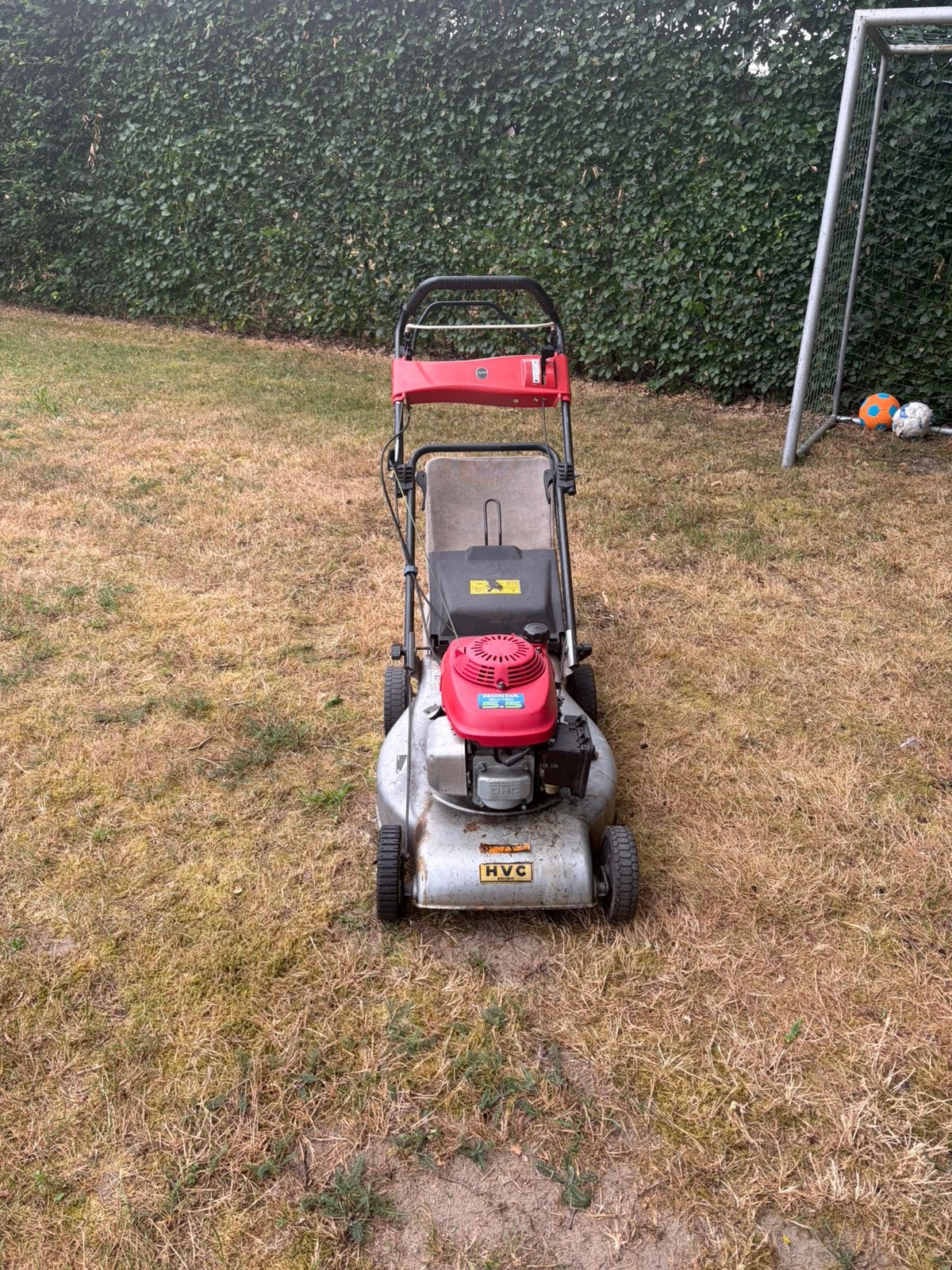 Honda 5.5 grasmaaier, Tuin en Terras, Grasmaaiers, Ophalen, Zo goed als nieuw