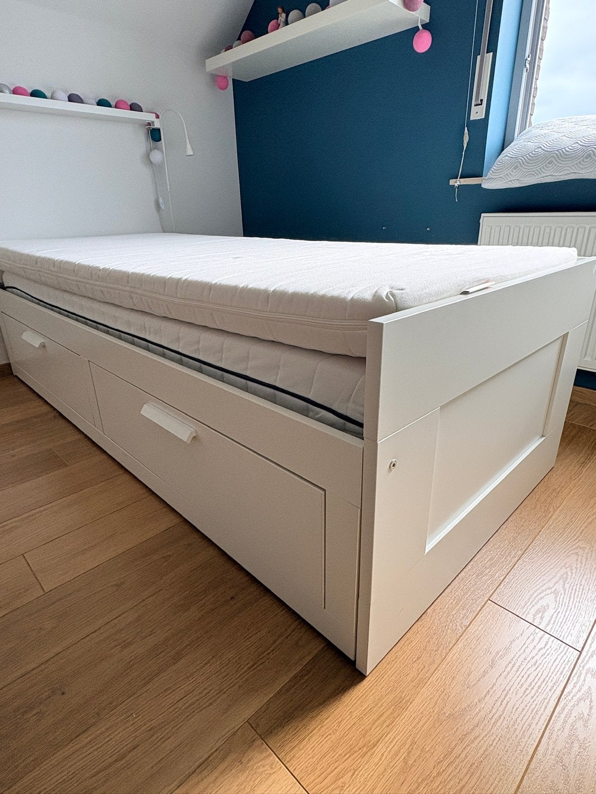 Lit banquette BRIMNES - IKEA, Maison & Meubles, Utilisé, 200 cm, Enlèvement, 80 cm