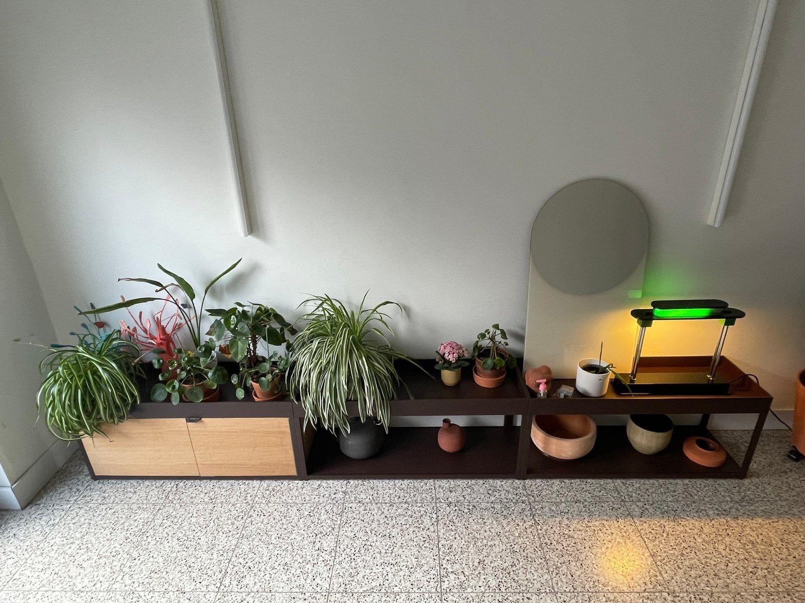 Hay new order laag rek bruin, Huis en Inrichting, Ophalen, Zo goed als nieuw