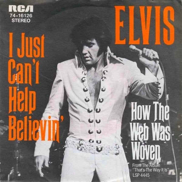 elvis presley, Ophalen of Verzenden