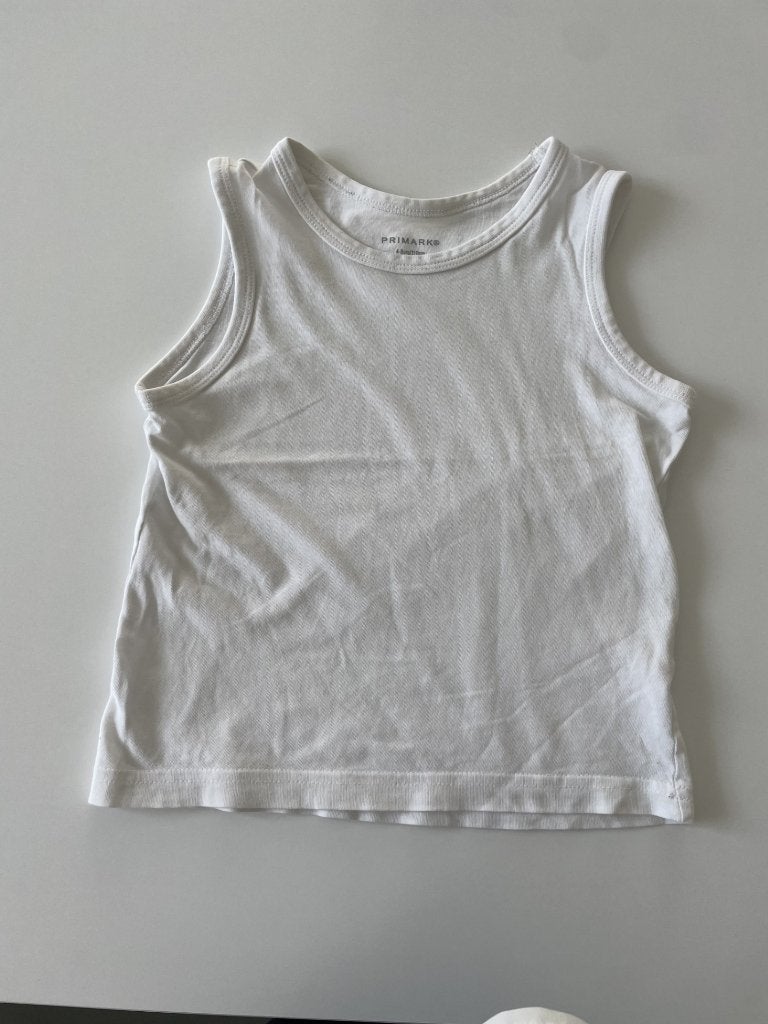 Maillot de corps blanc taille 110, Garçon, Enlèvement ou Envoi, Comme neuf, Vêtements de nuit ou Sous-vêtements
