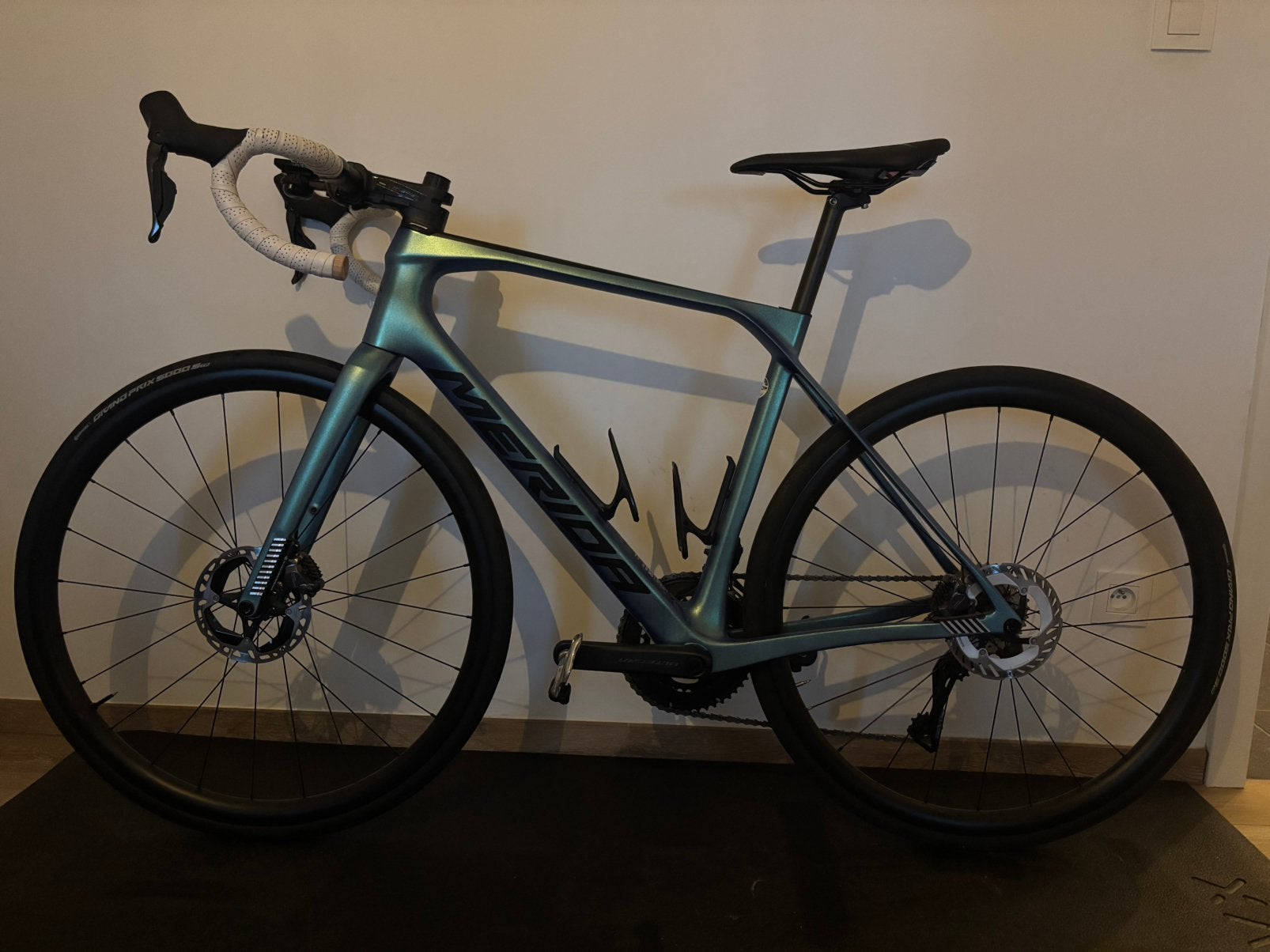 Merida scultura endurance 8000 2024, Ophalen, Zo goed als nieuw, Carbon, Heren