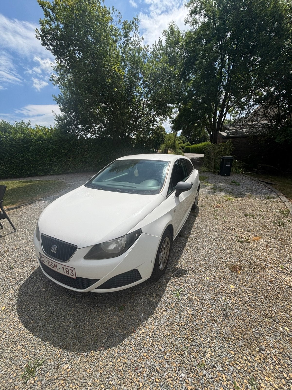 Te koop — Seat Ibiza 3-deurs 1.2 TDI — 2011, Auto's, Seat, Ibiza, Elektrische ramen, Diesel, Euro 5, 3 deurs, Handgeschakeld, Wit
