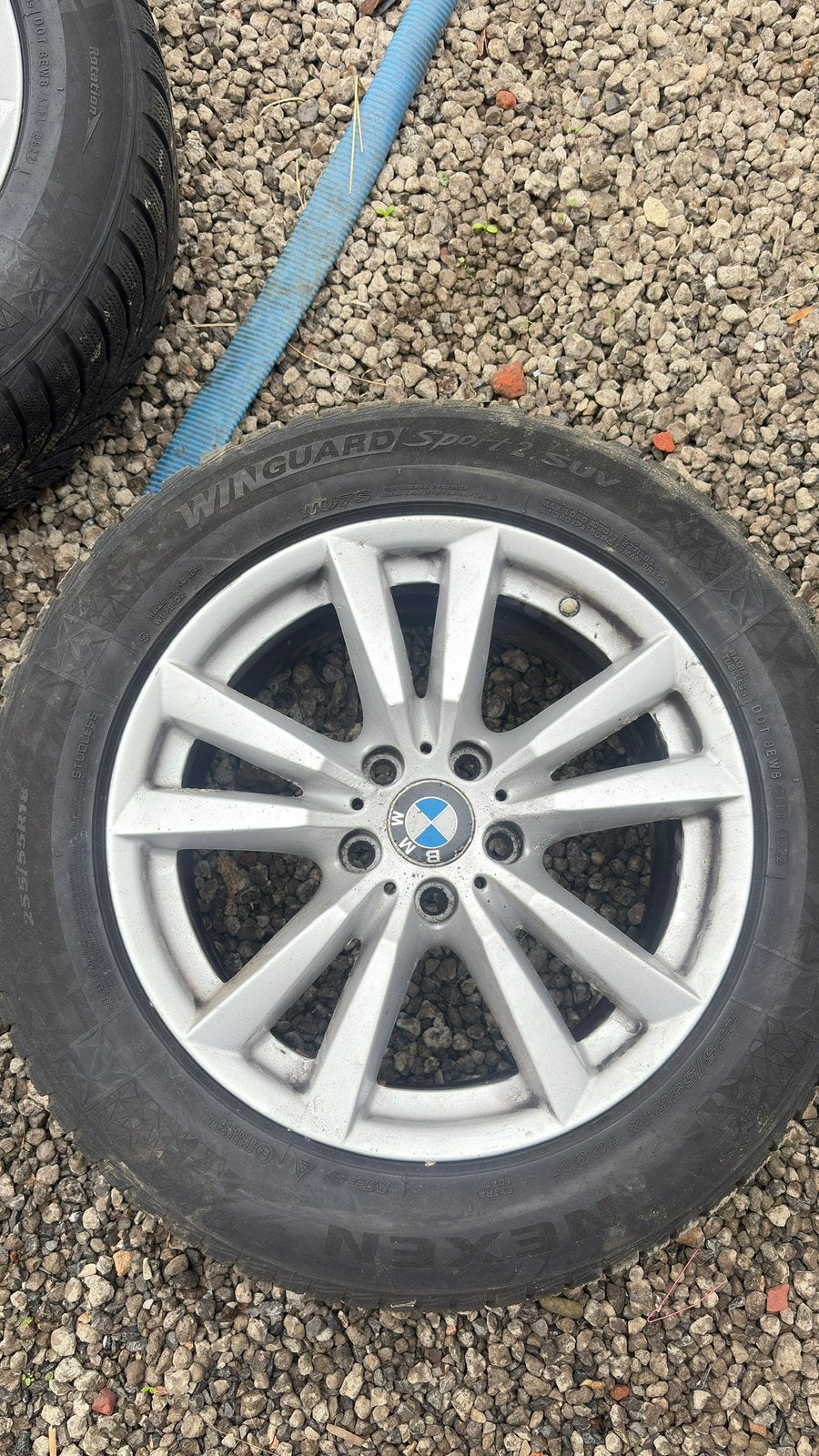 Jantes hiver 18 pouces bmw x5-x6 f15-f16 pneus nexen, Autos : Pièces & Accessoires, Enlèvement, 18 pouces, Pneu(s)